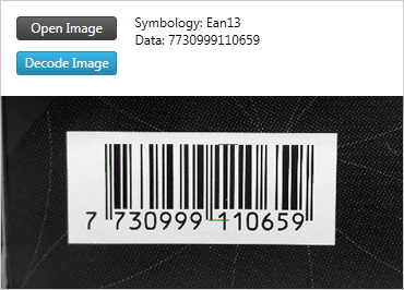 Decode images of barcodes